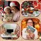 12 Pack Vintage Christmas Diamond Painting Greeting Card Kits – DIY Retro 5D Rhinestone Christmas Cards with Envelopes for Adults, Handmade Xmas Gifts for Family & Friends